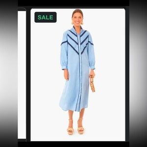 Tuckernuck Pomander Place Jolene Chambray Midi Dress